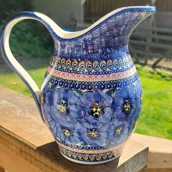 Boleslawiec Other - Unikat Polish Pottery Pitcher